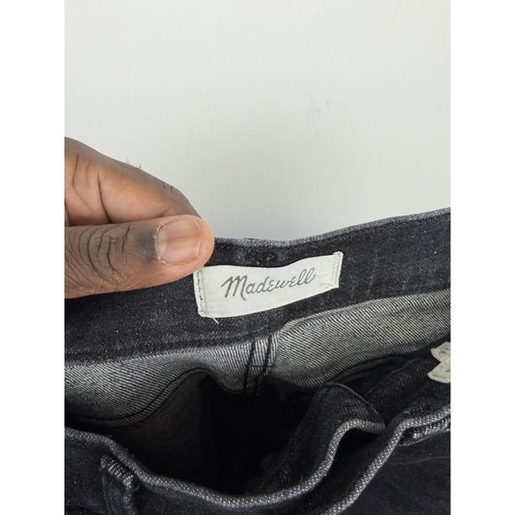 women's Madewell jeans Black 'The Momjean' Size 26 - Picture 8 of 10